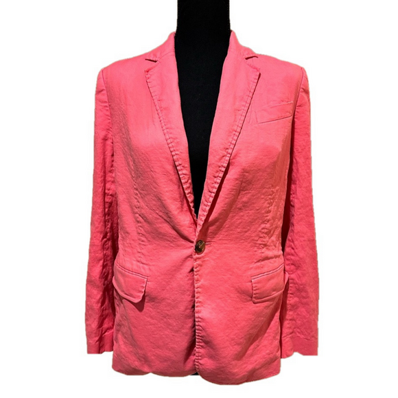 A.L.C SINGLE BREASTED PINK BLAZER